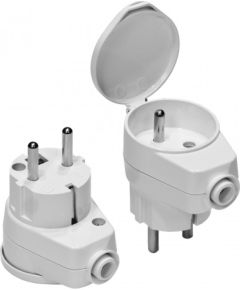 Kontaktdakša AWTools AW24809; 10 gab.; balts Strāvas pagarinātāji