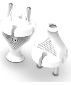 Kontaktdakša AWTools AW24803; 10 gab.; balts Strāvas pagarinātāji