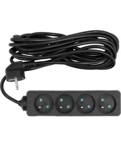 Pagarinātājs Vorel 72622; 5 m Strāvas pagarinātāji