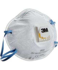 Respirators ar vārstu 3M 8822; FFP2 Citi darbarīki un piederumi