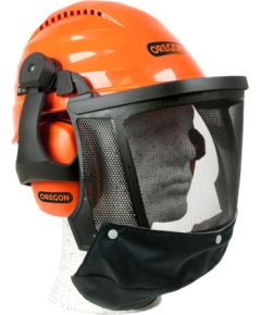 Aizsargķivere Oregon 562413; ar aizsargstiklu un austiņām Citi darbarīki un piederumi