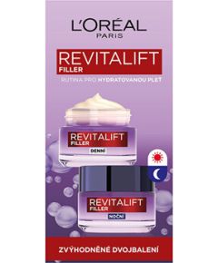 L'oreal Paris Revitalift Filler Set - Dárková sada pleťových krémů Ķermeņa kosmētika
