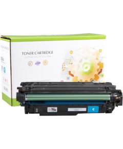 Compatible Static Control HP 653A (CF321A) Toner Cartridge, Cyan Lāzerprinteru izejmateriāli