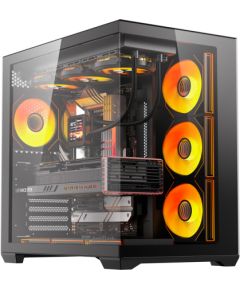 DarkFlash C280 computer case (black) + 7 fans Корпуса