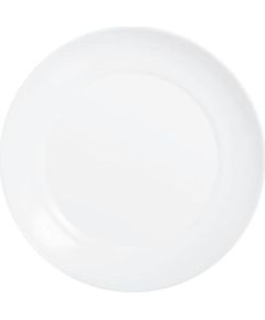 APY PUSDIENU ŠĶĪVIS 25CM, BALTS, STIKLS, Luminarc тарелки