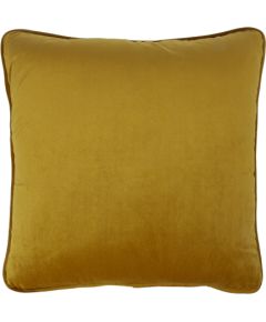 Подушка VELVET 45x45см, горчично-желтая Новинки Для дома и сада 