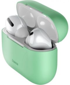 Baseus Apple  Silica Silicone-Gel Protective case for Apple Airpods Pro Green Чехлы - альтернативные