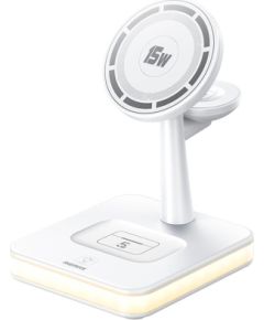 Беспроводная зарядка Remax RP-W96 3in1 33W белая Bezvadu telefonu lādētāji