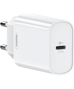Charger Remax RP-U70 20W USB-C white Telefonu lādētāji 220v