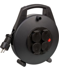 Pagarinātājs saritināms uz spoles Brennenstuhl 1093324; 8 m; 3x1,5 mm² Strāvas pagarinātāji