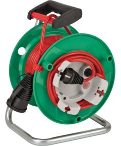 Pagarinātājs saritināms uz spoles Brennenstuhl 1184604010; 25 m; 3x1,5 mm² Strāvas pagarinātāji