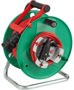 Pagarinātājs saritināms uz spoles Brennenstuhl 1183534; 50 m; 3x1,5 mm² Strāvas pagarinātāji