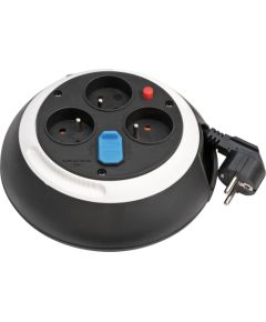 Pagarinātājs saritināms uz spoles Brennenstuhl 1109224600; 3 m; 3x1,5 mm² Strāvas pagarinātāji