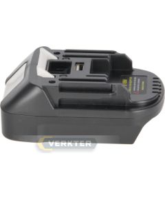 Akumulatoru adapteris Ahlio; Black & Decker/Stanley uz Makita; piemērots tikai 18 V Akumulatori