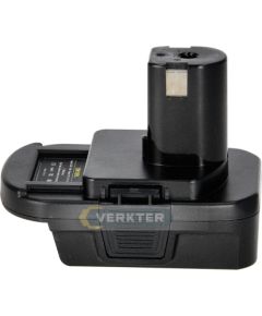 Akumulatoru adapteris Ahlio; Dewalt/Milwaukee uz Ryobi; paredzēts tikai 18 V Bateriju uzlādes iekārtas