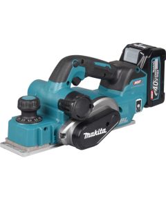 Ēvele ar akumulatoru Makita KP001GM202; 40 V; 2x4,0 Ah akum. Ēveles