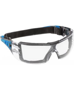 Aizsargbrilles Hogert HT5K010; skaidrs; zils Citi darbarīki un piederumi