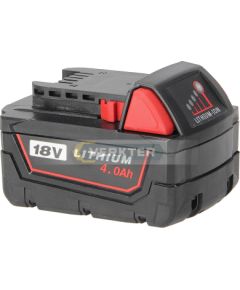 Akumulators  Ahlio 18 V; 4,0 Ah; Li-ion; saderīgs ar Milwaukee instrumentiem Akumulatori