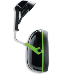 Ausu aizsargi Uvex K1H; 27 dB; melns / zaļš Citi darbarīki un piederumi