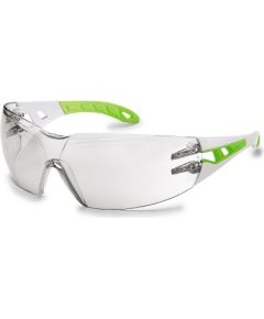 Aizsargbrilles Uvex Pheos S; skaidrs; balts / zaļš Citi darbarīki un piederumi