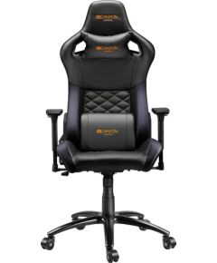 Krzesło biurowe Canyon CANYON Nightfall GС-7 Gaming chair PU leather Cold molded foam Metal Frame Top gun mechanism 90-160 dgree 3D armrest Class 4 gas lift Jaunumi, mēbeles, māja