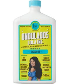 Lola Cosmetics, Ondulados Lola Inc., Hair Shampoo, Defining & Anti-Frizz, 500 ml Šampūni