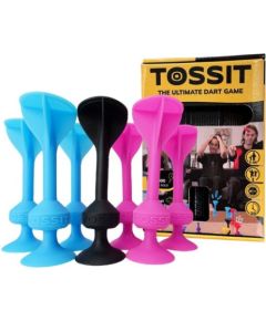 Art & Pollo Ou Gra w rzutki z silikonowymi przyssawkami TOSSIT Zestaw Startowy, niebieski i różowy Jaunumi, Bērnu preces