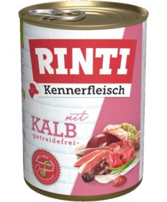 RINTI Kennerfleisch Veal - wet dog food - 400g Suņu barība