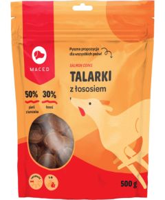 MACED Salmon chips - Dog treat - 500g Suņu barība