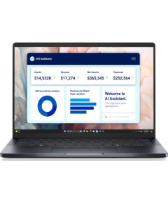 Dell Pro 14 Premium PA14250 Ultra 5 236V 14.0"FHD+ 300nits 16GB LPDDR5X SSD512 Arc FgrPr Cams&Mic 5G WWAN+BT BcklKb 3C vPro W11Pro 3Y ProSupport Magnesium Portatīvie datori