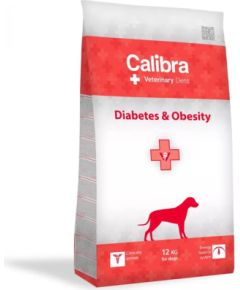 CALIBRA Veterinary Diets Dog Diabetes&Obesity - dry dog food - 12kg Suņu barība