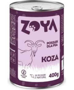 ZOYA Koza – puszka mokra karma dla psów 400g Suņu barība