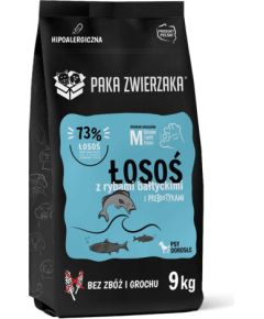 PAKA ZWIERZAKA Salmon with Baltic fish M - dry dog food - 9kg Suņu barība