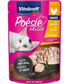 VITAKRAFT POESIE DELICE chicken - wet cat food - 85 g Kaķu konservi