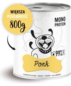 PAKA ZWIERZAKA Pepe Pork - wet dog food - 800g Suņu barība