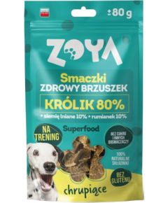 ZOYA Healthy tummy Rabbit - dog treat - 80g Suņu barība