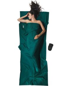 Cocoon TravelSheet Rectangular sleeping bag Polyester Green Guļammaisi
