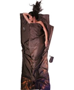 Cocoon ST40 sleeping bag Adult Rectangular sleeping bag Silk Brown Guļammaisi