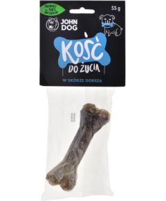 JOHN DOG Chewing bone with cod - dog chew - 12 cm Suņu barība