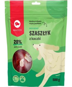 MACED Duck skewer - Dog treat - 500g Suņu barība