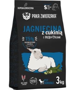 PAKA ZWIERZAKA Lamb with zucchini S - dry dog food - 3kg Suņu barība