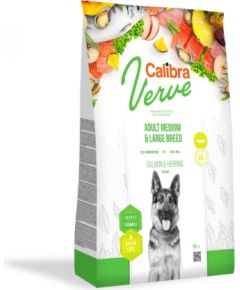 CALIBRA Verve Medium & Large Salmon and Herring - dry dog food - 12kg Suņu barība