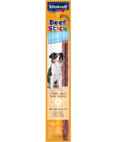 VITAKRAFT Beef Stick Low Fat with turkey - dog treat - 12 g Suņu barība