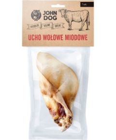 JOHN DOG Beef ear - dog treat - 1 Suņu barība