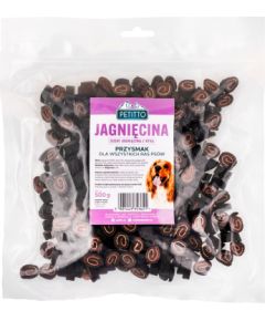 PETITTO Sushi Lamb with fish - dog treat - 500g Suņu barība