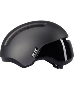 HJC CALIDO Grey, Black Cycling Helmet, MT GL CHARCOAL, Size M Velo ķiveres