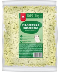 MACED Puppy mint bones cookies - Dog treat - 1 kg Suņu barība