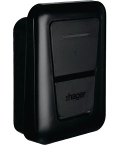 EVCS Hager witty one 11kW 3f RFID Bluetooth charging station with T2 socket Elektro Auto lādēšanas piederumi