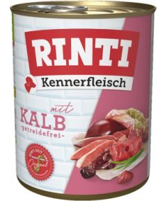 RINTI Kennerfleisch Veal - wet dog food - 800g Suņu barība