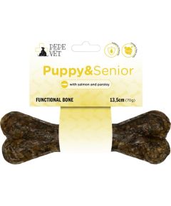 Paka Zwierzaka Pepe Vet Kość Funkcjonalna dla szczeniąt i seniorów 70g Suņu barība